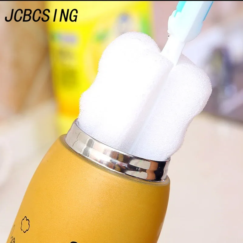 Jcbcing 1 шт. удлиненная губка чашка Чистая щетка Съемная кружка бокал для красного