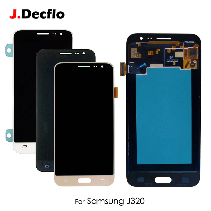 TFT/OLED для samsung J320 J3 J320M J320P J320Y J320F ЖК дисплей сенсорный экран дигитайзер полная