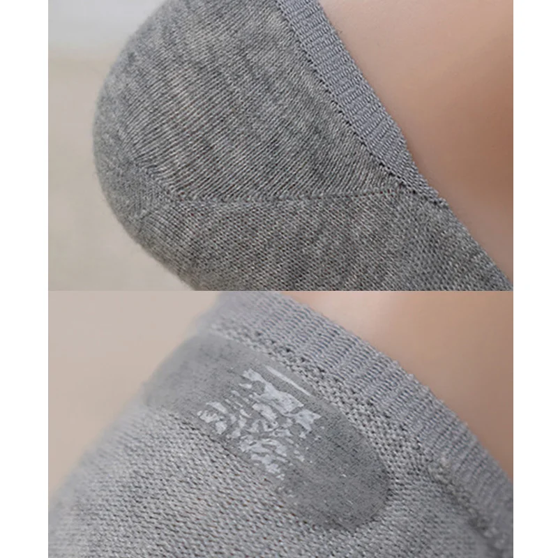 10 шт. = 5 пар однотонные женские носки невидимые короткие летние дышащие тонкие