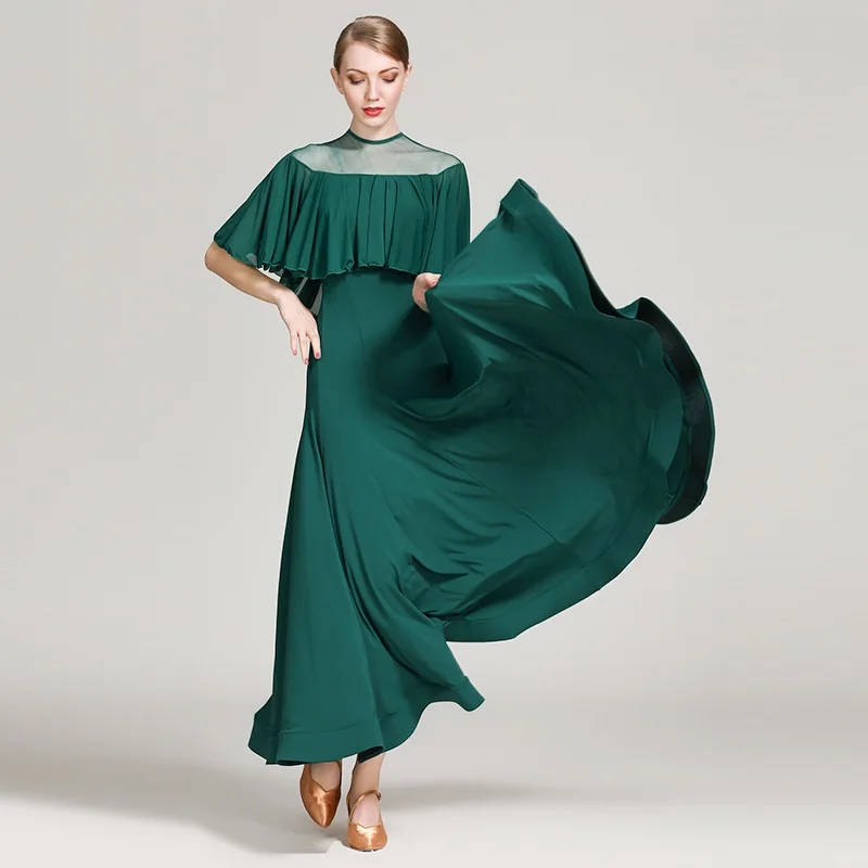 Женские женские платья для бальных танцев танго костюм с коротким