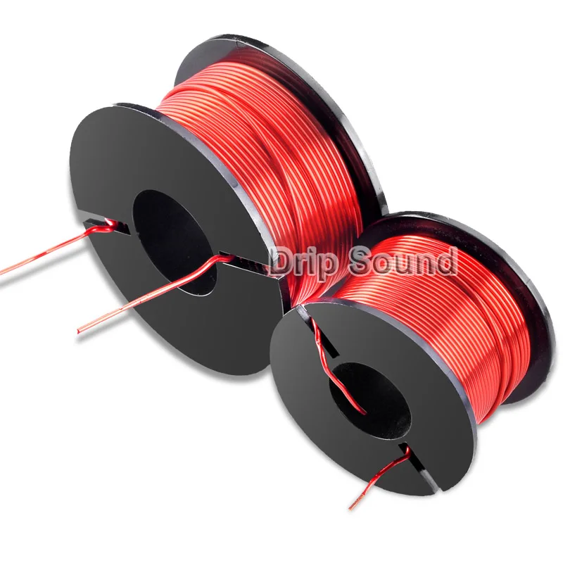 1pcs 1.0mm 4.2mH-7.0mH Audio Amplifier Speaker Crossover Inductor 4N Oxygen-Free Copper Wire Coil #Red | Электроника
