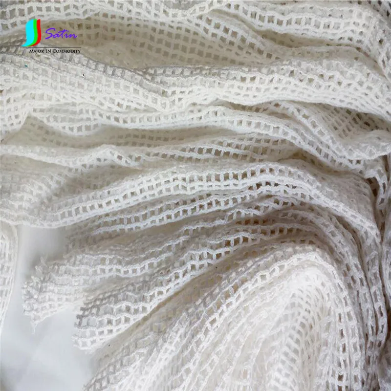 Белый квадрат с рисунком 100% хлопковая сетчатая ткань сделай сам недорогая одежда