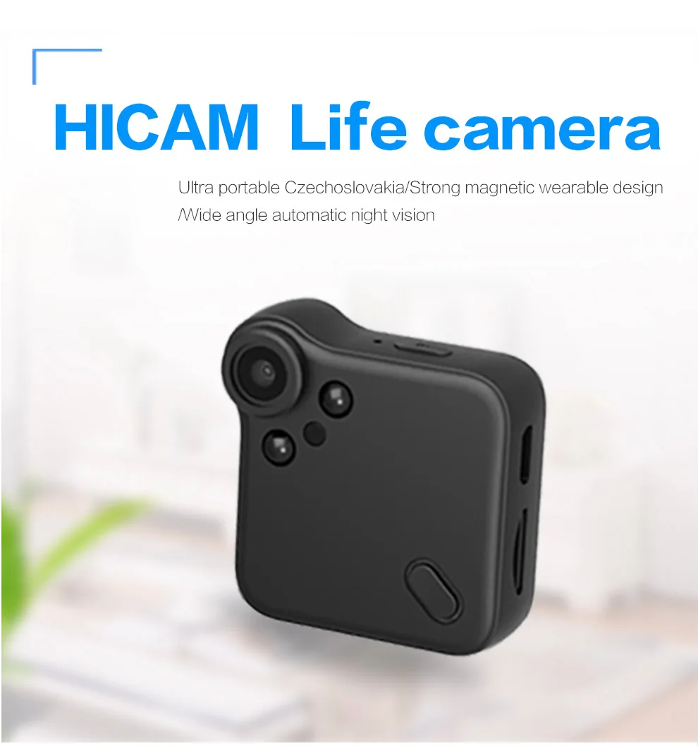Wi Fi ip мини камера C1S 720 P HD микро H.264 обнаружения движения тела беспроводной камеры