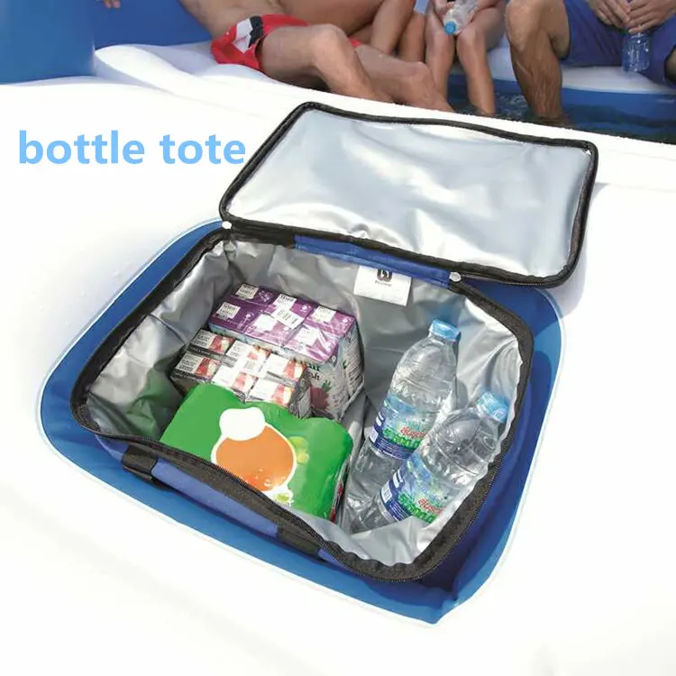 6-8pepole надувной плавающий ряд Расслабляющая водная плавающая кровать