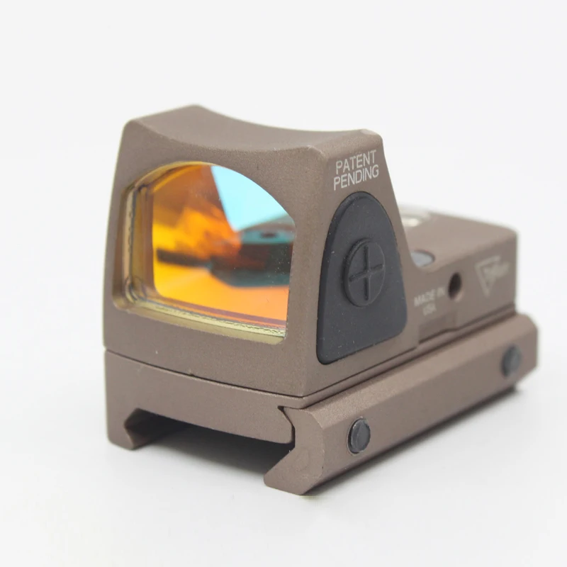 Тактический RMR Reflex Red Dot Sight 3 25 MOA Scope для Glock Охота Fit 20 мм Pictinny Rail с кнопкой