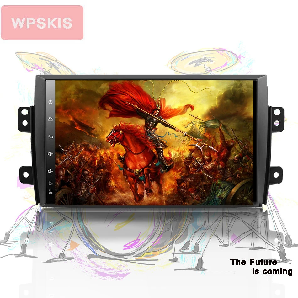 2 DIN Android 10 0 автомобильный dvd для Suzuki SX4 2006 2007 2008 2009 2010 2011 2012 2013 радиоприемник