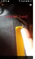 (Для B3000 plus B2005 plus) резинка (резиновая лента/ремень) около Всасывающее устройство 5