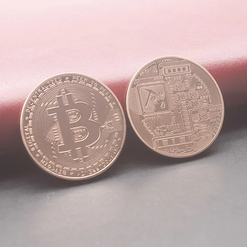 Биткойны Casascius Bit Coin BTC чехол в подарок физическая металлическая антикварная