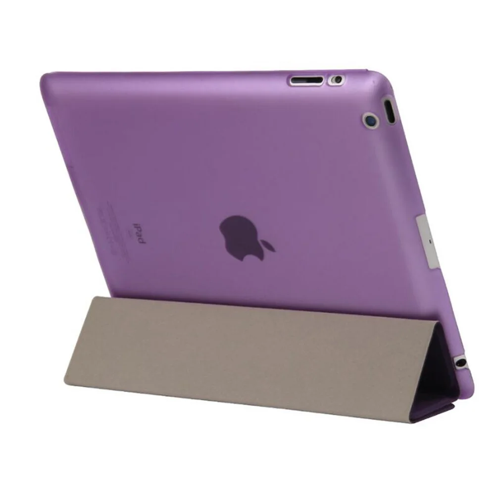 Чехол для Apple ipad 2 3 4 из искусственной кожи магнитный передний умный чехол +
