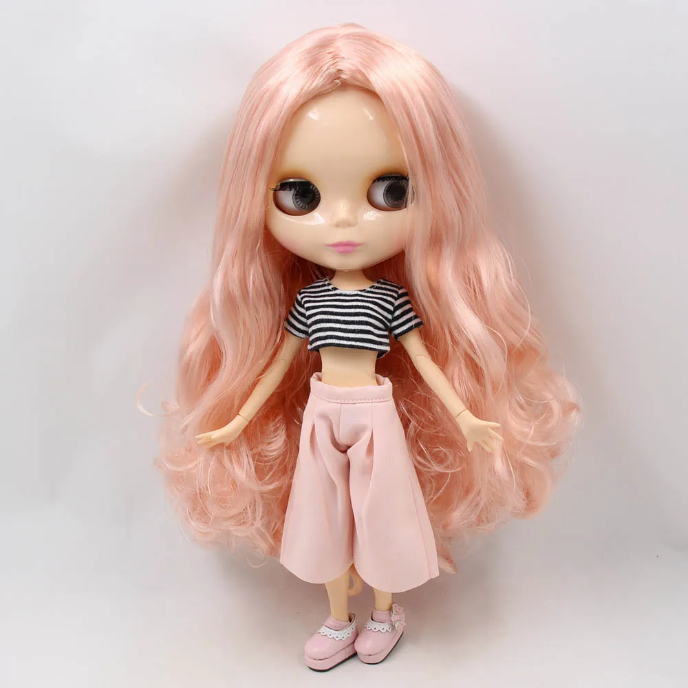 Ледяной DBS Blyth кукольные 1/6 персикового цвета микс светлые волосы натуральная