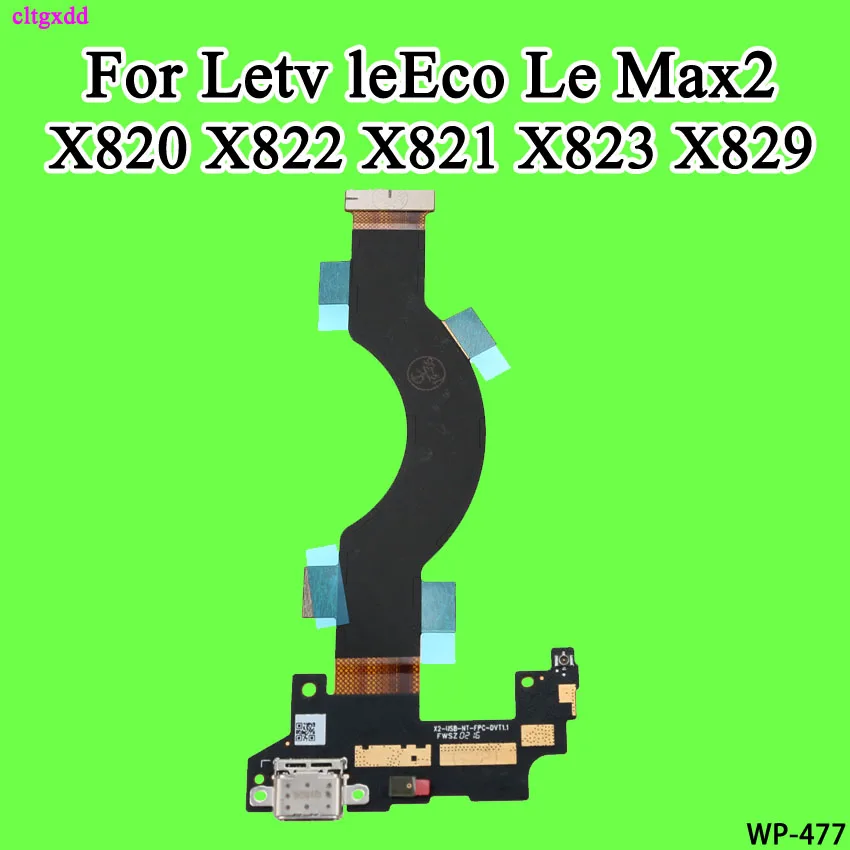 

cltgxdd For Letv leEco Le Max2 Max 2 X820 X822 USB Port Charging Board Flex Cable X821 X823 X829 USB Board With Microphone