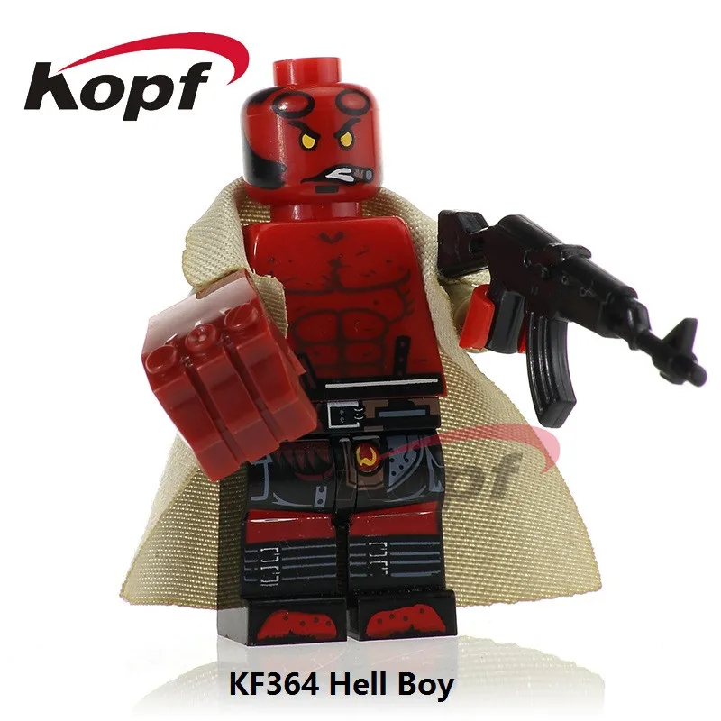 KF364 Without Box KF8029 строительные блоки «Супер герои», «холлари Клинтон», «Фредди мерcry», «гранж», «Дональд ррумп», кирпичные фигурки, детские игрушки, куклы - Цвет: KF364 Without Box