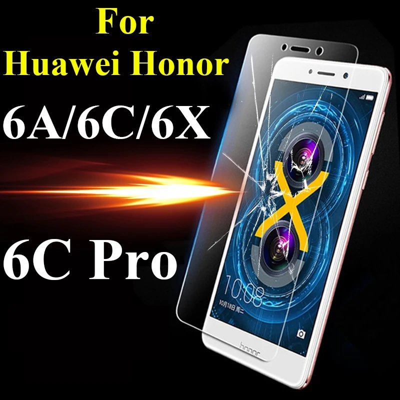 Защитное стекло honor 6x на для Huawei 6C Pro 6a защитная пленка из закаленного стекла 6 a c x a6