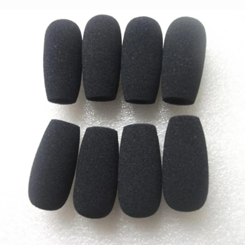 Linhuipad Free shipping 10pcs mic foam windscreen 9mm hole big windshields muff cover for electret | Электроника