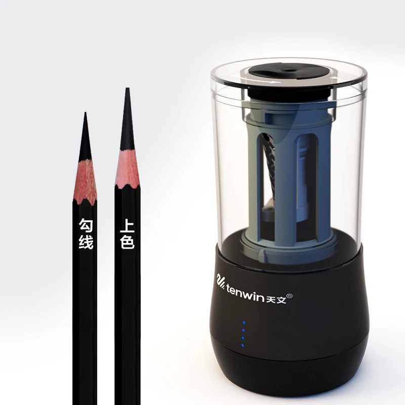 Tenwin Usb зарядка электрическая точилка для карандашей Профессиональный Sketc