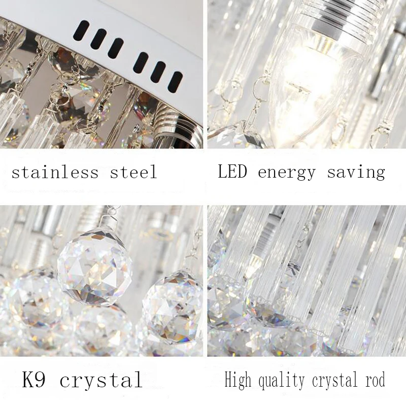 

Living room lights crystal lamps round ceiling lamps modern simple bedroom lights warm hall lights restaurant lights lamps led