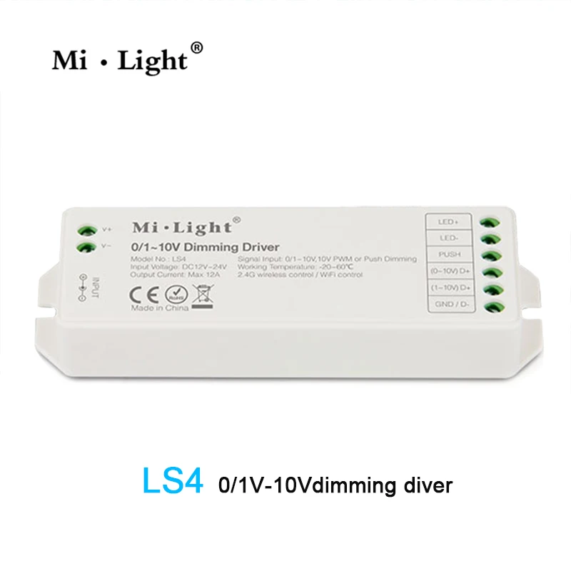Панельный диммер mi светильник ac110v 220v 0 ~ 10V L4 LS4 с пультом дистанционного