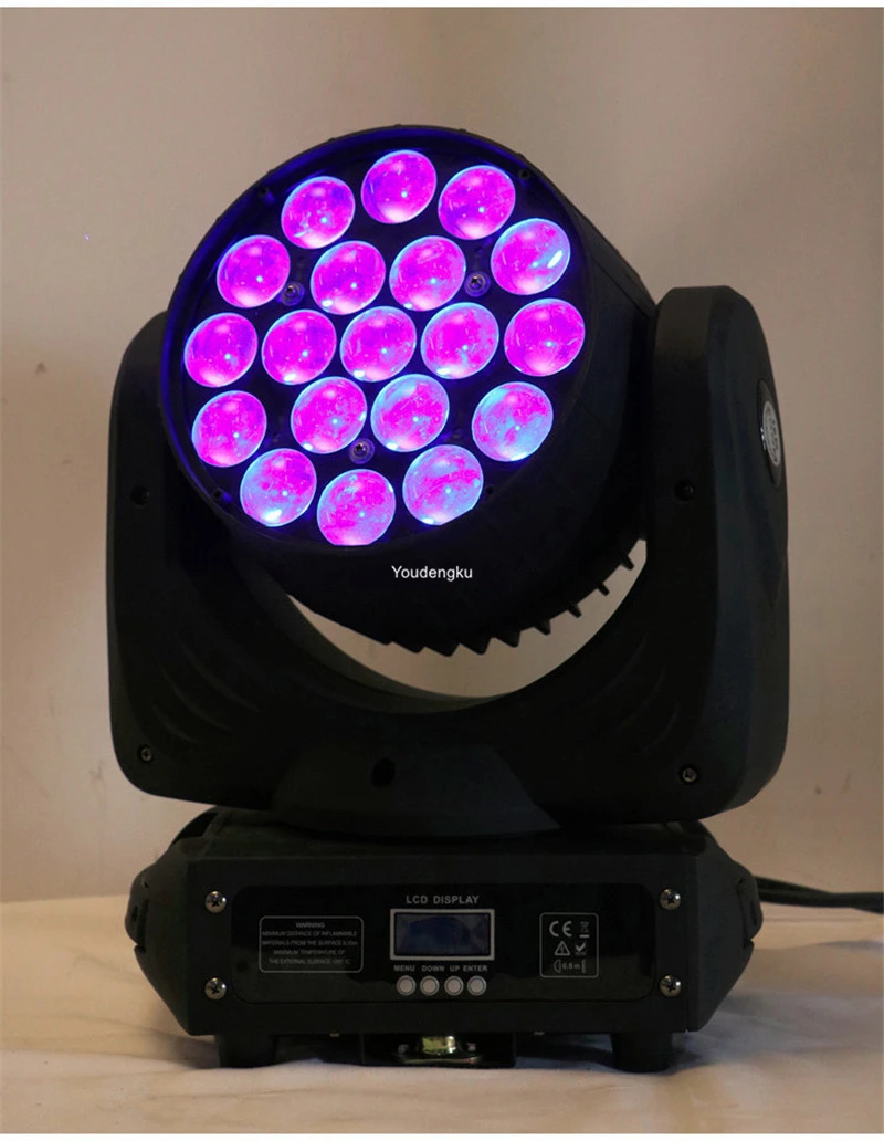 LED Aura Moving Head lights Wash Zoom 19X10W RGBW 4 в 1 moving head dj disco stage light|dj disco|zoom washmoving light |