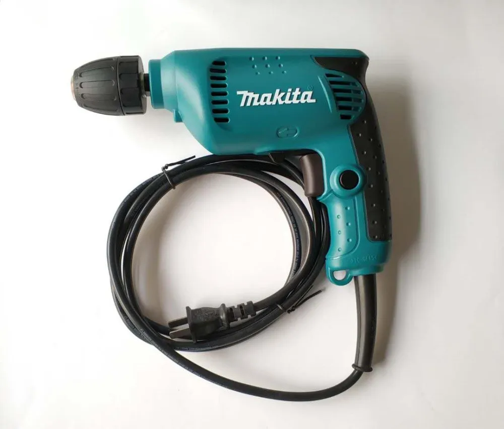 Япония MAKITA электрические инструменты электрическая дрель 6413 Электрический поворот 220 В пистолет дрель 450 Вт электрические инструменты