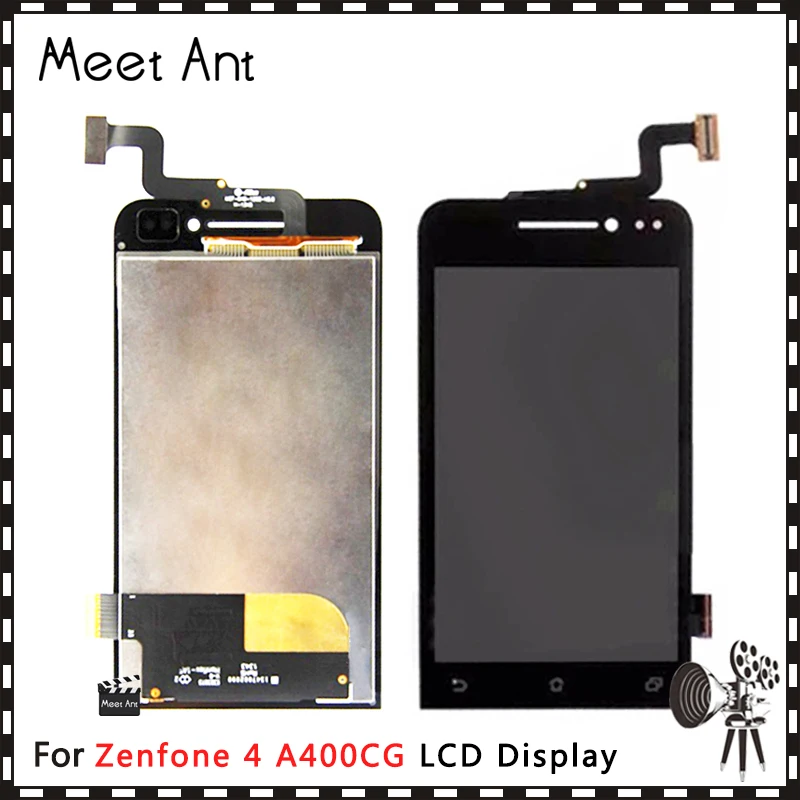 

10pcs/lot High Quality 4.0'' For Asus Zenfone 4 A400CG LCD Display Screen With Touch Screen Digitizer Assembly