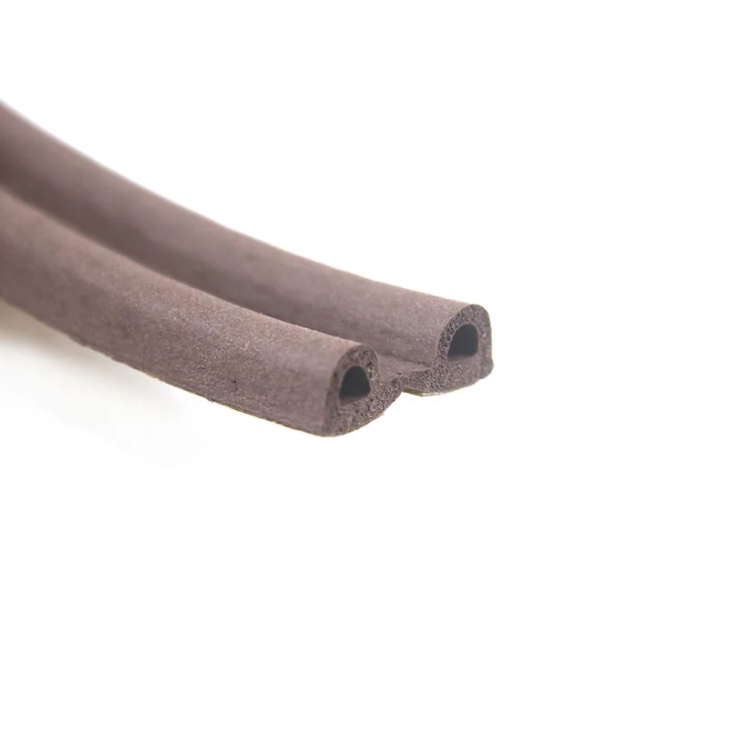 

10Meters Seal Strip Foam EPDM Sealing Strips for Window Door Wind Proof Self-adhensive I/E/D/P Rubber Door Seal Strip