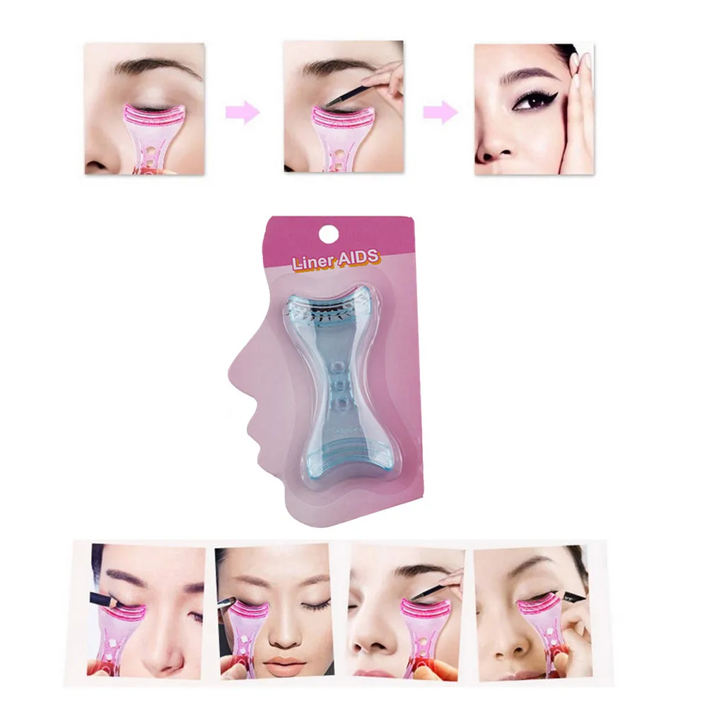 blue Карандаш для красоты глаз Smokey Shaper инструмент для макияжа шаблон для глаз карандаш для глаз трафарет модель Косметика lapis de olho lapiz de ojos - Цвет: blue