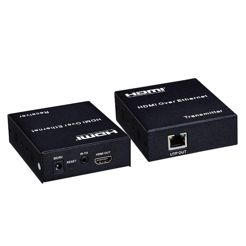 HD 1080P HDMI удлинитель 120 м по TCP/IP Cat5e/6 Ethernet кабель инфракрасный передатчик/приемник с