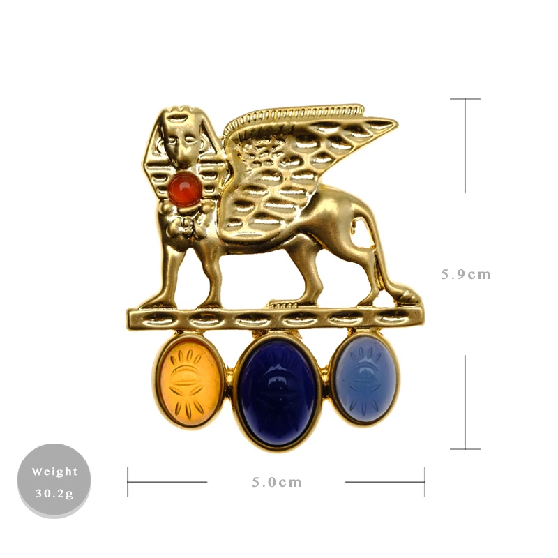 Бутик аморта животное Золотой летающий тигр броши|brand brooch|brooch brandbrooch designer |