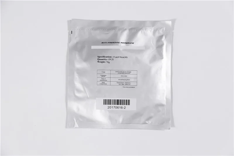 

50pcs Anti Freeze Membrane Film Cavitation Freeze Fat Cryo Cooling Weight Loss Therapy Cryo Pads Antifreeze Cooling Gel Film