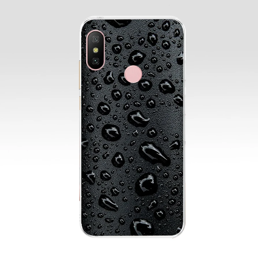 Силиконовый чехол K для Xiaomi MI A2 LITE с полной защитой мягкая задняя крышка из ТПУ