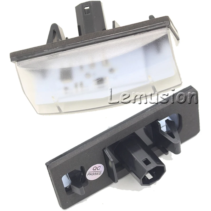 1 пара светодиодный светильник для номерного знака автомобиля 12 в белый SMD