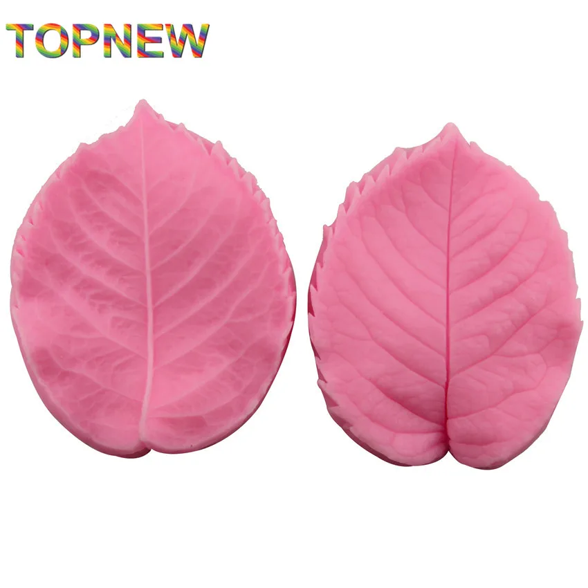 Большой лист в форме Пресс Силиконовые формы сахарная паста 3D помадка торт