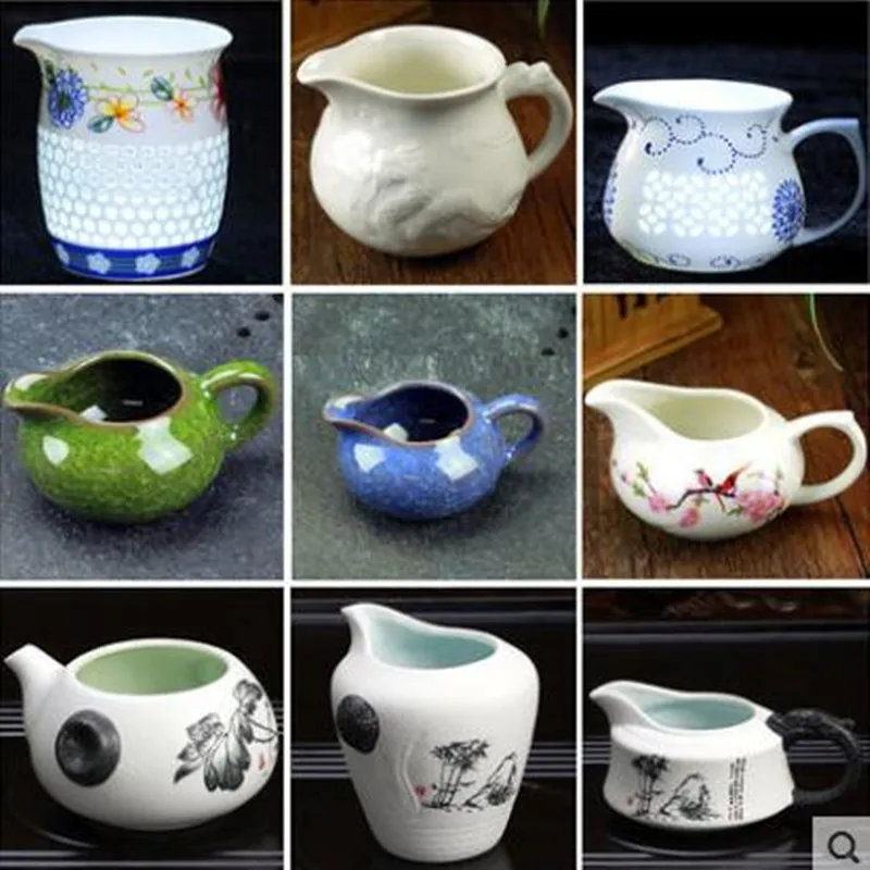 Ярмарка чашка синий и белый чай горшок костяной Китай GaiWan чахай фарфор фильтр
