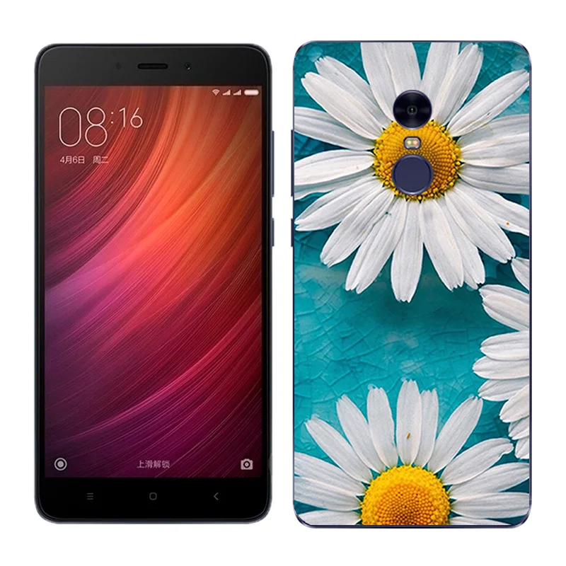 Чехол для Xiaomi Redmi Note 4 Note4 силиконовый чехол с рисунком Scape задняя крышка телефона