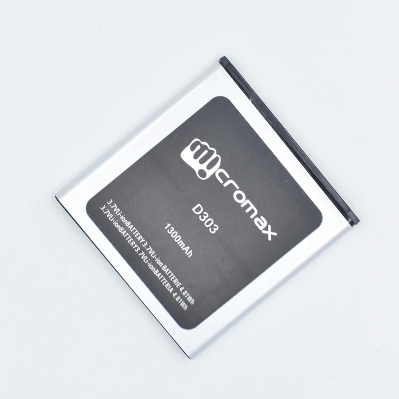 Hekiy Новый аккумулятор для MICROMAX D303 Замена батареи 100% оригинальный 1300 мАч резервная