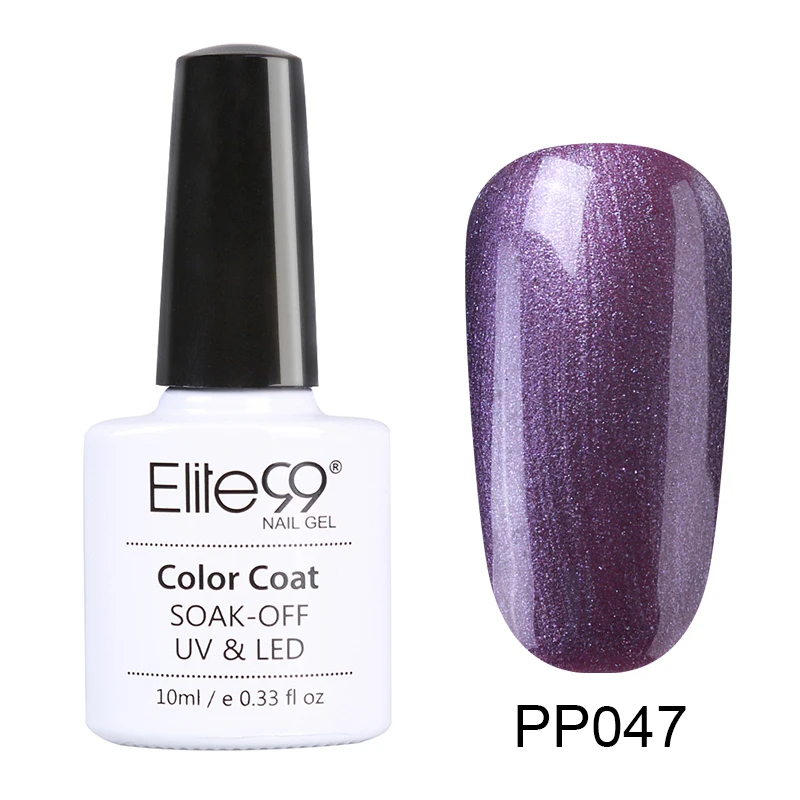 PP047 Elite99 фиолетовый цвет 10 мл Гель-лак замачиваемый УФ Гель-лак для ногтей для маникюра долговечный Гель-лак для ногтей - Цвет: PP047