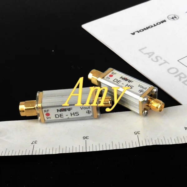 High sensitivity broadband microwave coaxial RF detector, 0.01~3GHz (9GHz)