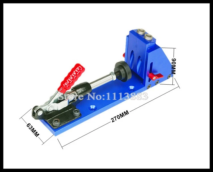 Инструмент для деревообработки Карманный Набор зажима отверстий упакован в