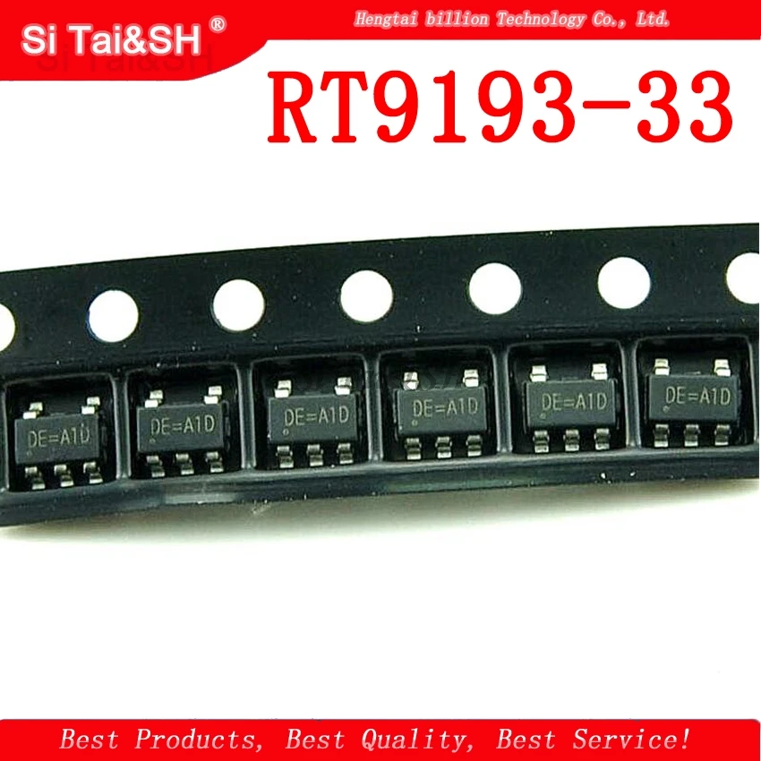 10 шт./лот RT9193-33 RT9193-33GB СОТ-23-5 DE = A1D