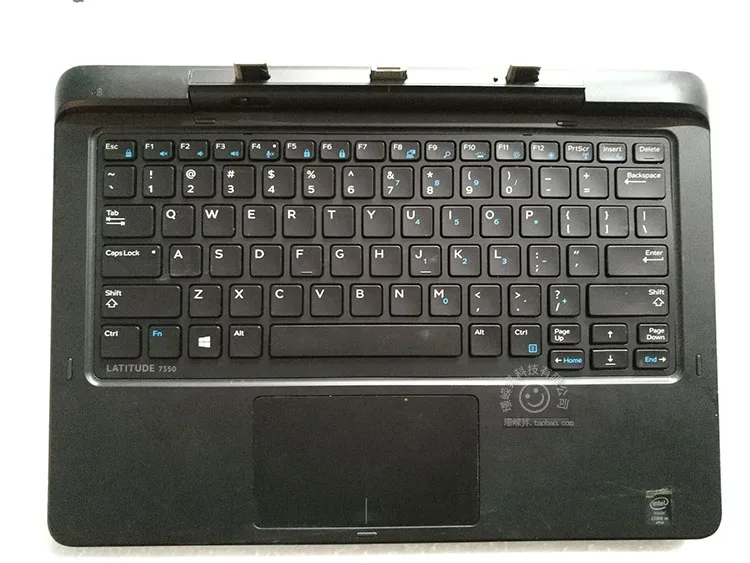 Оригинальная док клавиатура для 13 3 дюймового планшета Dell Latitude 7350 7350|docking