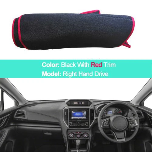 

2-слойный внутренний чехол на приборную панель автомобиля, коврик для приборной панели, накидка для Subaru Impreza 2017 2018 2019 Subaru XV Crosstrek 2018 2019