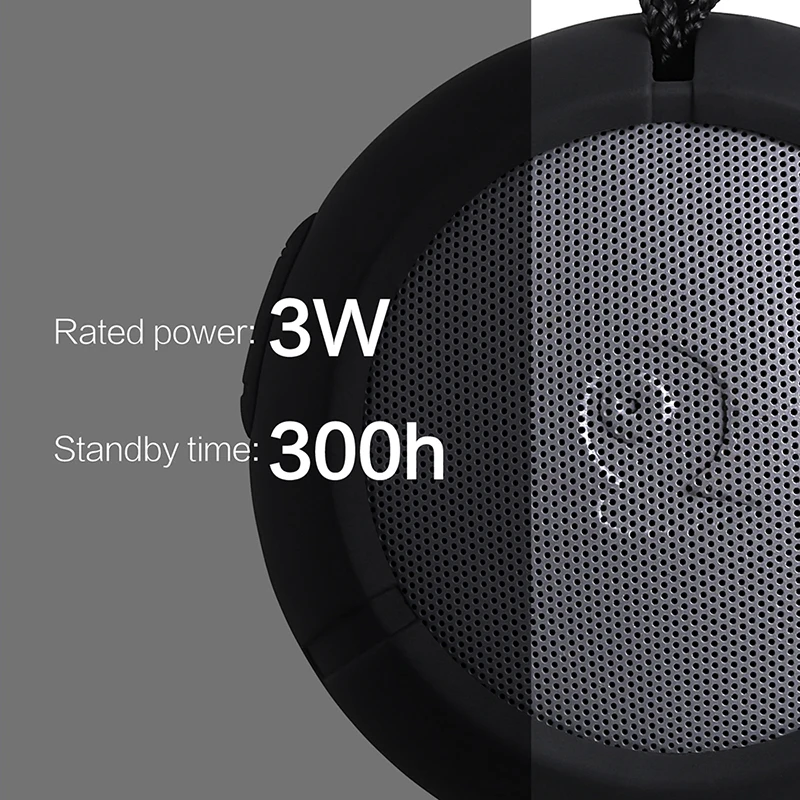 Ausdom AS2 портативный Bluetooth AUX водонепроницаемый IPX3 открытый динамик для IPhone Samsung