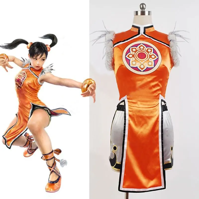 Костюм для косплея Ling Xiaoyu взрослых женщин мужчин Хэллоуина карнавальный полный