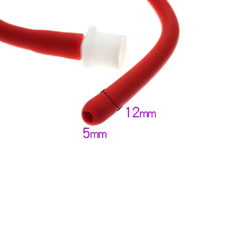 50CM Length Soft Silicone Anal Enema Tube Cleaning Vaginal Cleaner Nozzle Tip Butt Plug Sex Toys For Men/Woman |