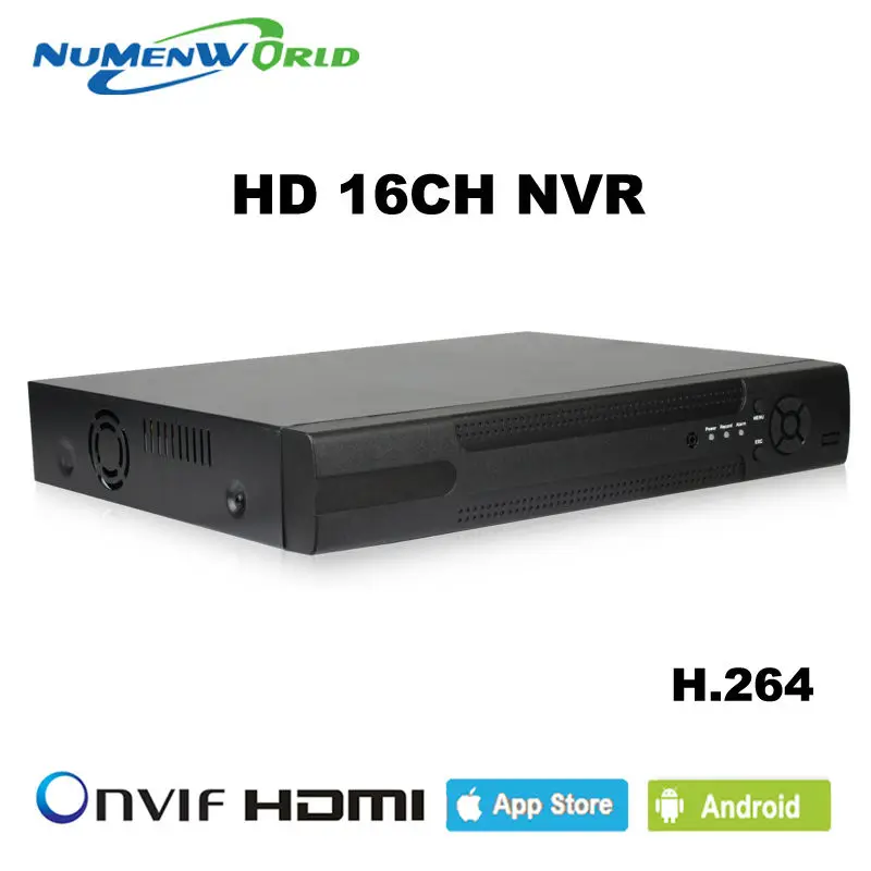 P2P облако видеонаблюдения NVR 16ch 1080 P и 4ch 5mp 3G WI-FI Onvif 2.0 выход HDMI H.264 16 каналов сети для