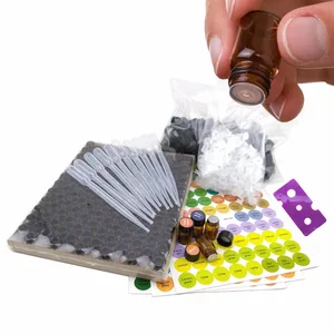 Флаконы для эфирных масел 144 шт., флаконы 2 мл с крышкой для редуктора отверстия, этикетка Young Living doTERRA в комплекте, 2 мл