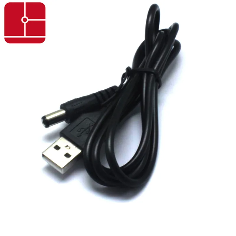Кабель USB для преобразования мощности 10 шт. usb-кабель передачи DC5.5 * 2 1 мм кабель
