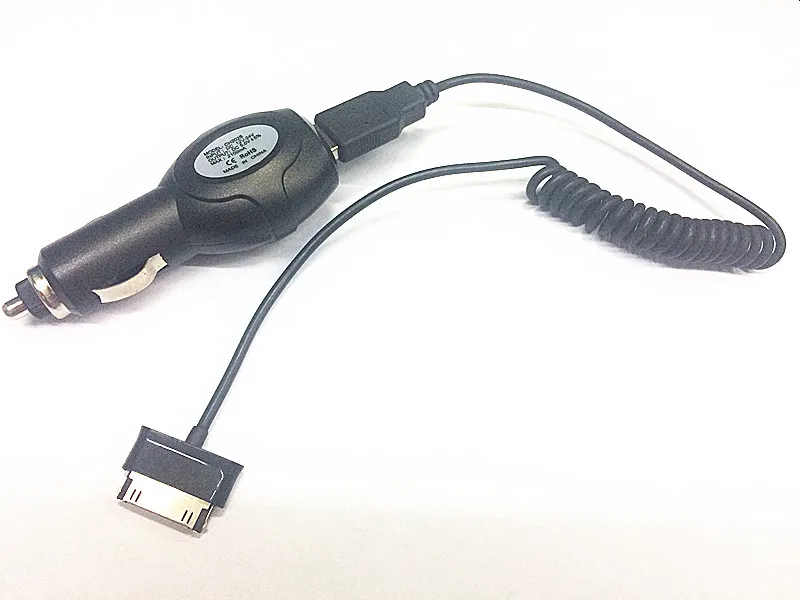 Автомобильное зарядное устройство 5 в 2 1 А + Спиральный USB кабель для Samsung Galaxy Note 10 GT