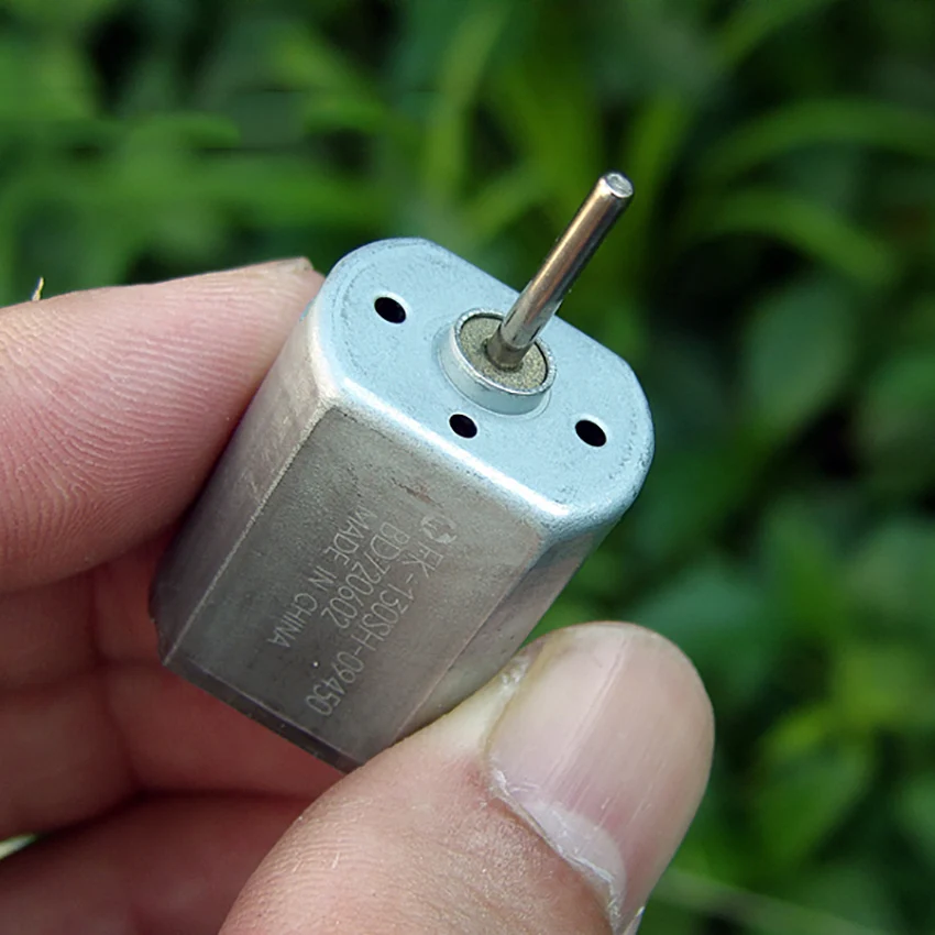 1 шт. карбоновая щетка мини мотор DC12V DC24V 7300 об/мин 15000 Micro магнитный двигатель