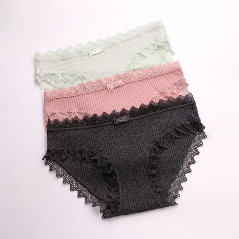 Женское нижнее белье SP &amp CITY кружевные хлопковые трусы с бантом для секса мягкие